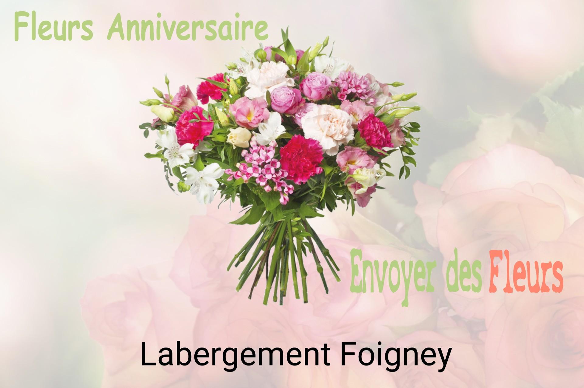 Bouquet de fleurs d’anniversaire livré à Labergement-Foigney
